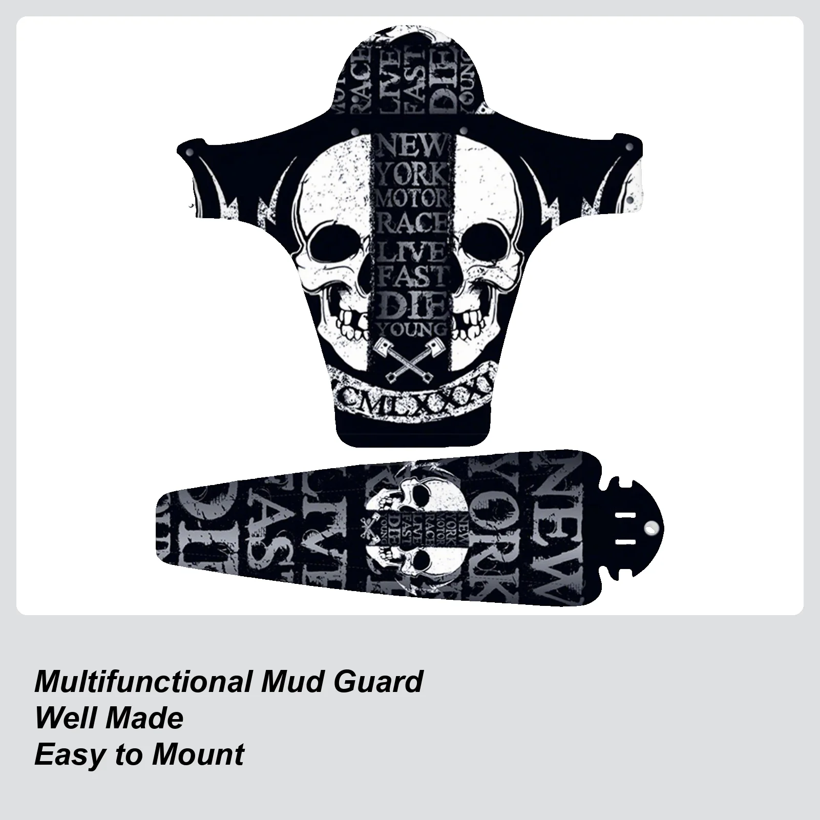 

Mud Guard For Bike Mountain Bike Parts Rear Guard Dirt-Resistant Cycling Accessories Protection Board For 26 27.5 29 Bicycles