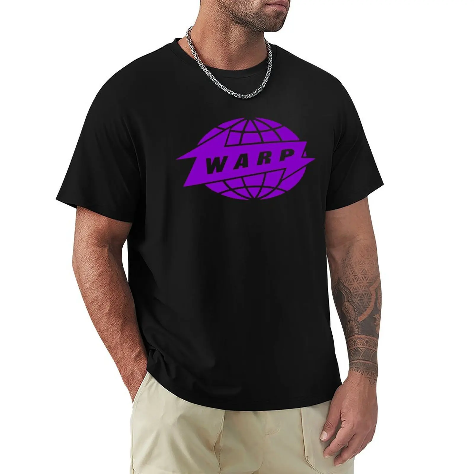 Warp T-Shirt customs design your own funnys shirts graphic tee custom t shirt plus size men clothing