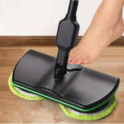 1 Set ricaricabile Cordless Rotary Electric Mop Floor Home Cleaner Wireless Scrubber lucidatrice 360 Spin strumenti per la pulizia della casa