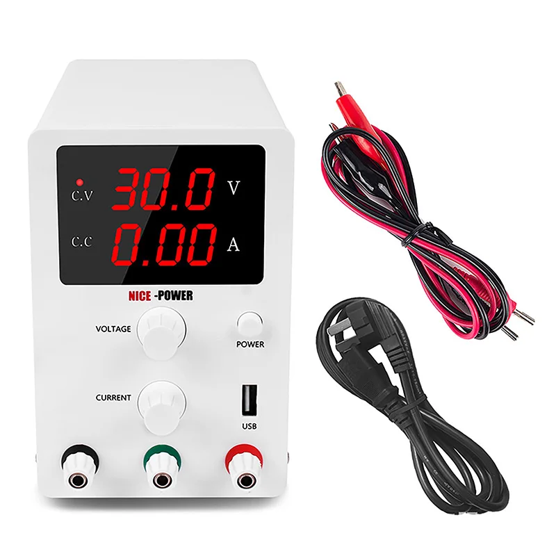 

New DC Regulated Power Supply Regulator For Mobile Phone Computer 0-30/60V 220V 0-5A Home Adjustable DC Regulated Power Supply