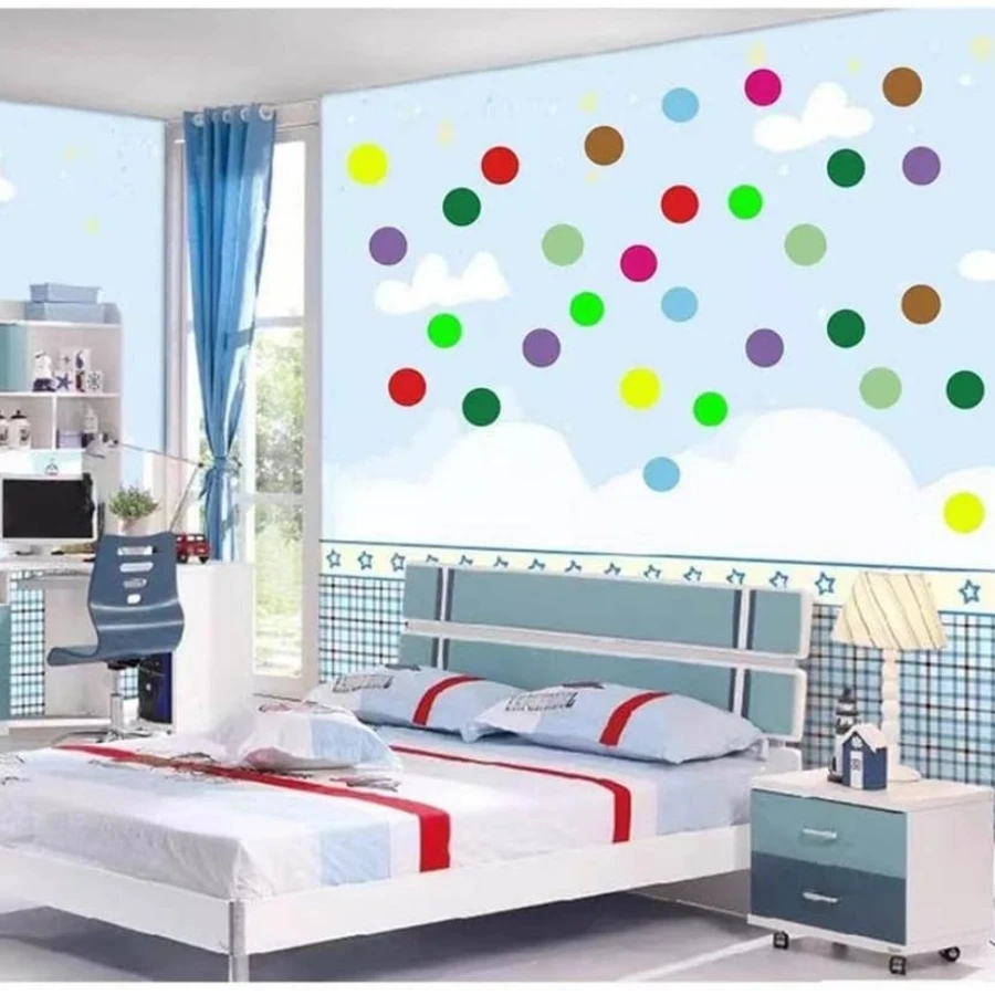 800 Pieces of 1/2 Inch Round Color Coded Label Dot Stickers, 10 Colors for Home Office Classroom