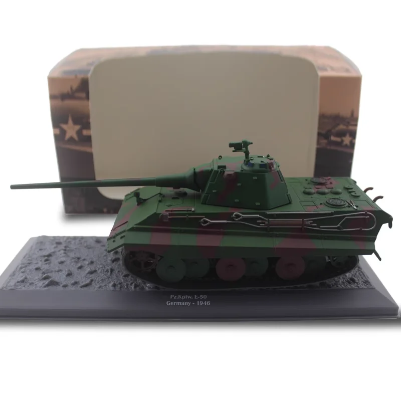 

Diecast 1:43 Scale German Army E-50 Tank Alloy & Plastic Simulation Model Gift Collection Decorative Toy Diecast Chariot