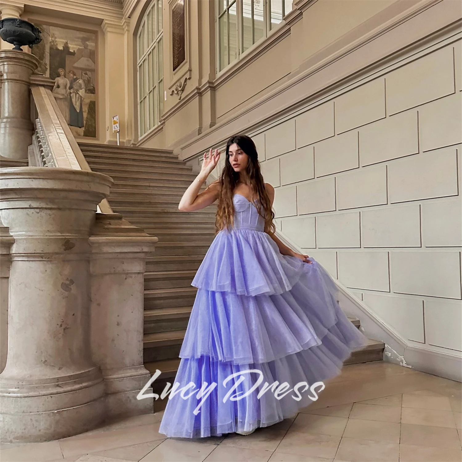 

Lucy Customized Women Evening Dress Party Dress for Wedding Guest Dresses Woman Long Dresse 15 quinceanera dress birthday dress