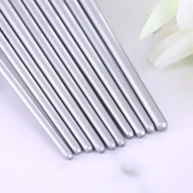 Y1UB 10Pcs Nylon Haar Aquarell Pinsel Runde Spitze Malerei Stift