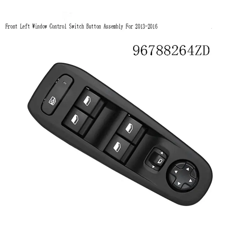 For 408 308S Citroen C4L C4 13-16 Front Left Window Control Switch Button Assembly Window Lift Switch 96788264ZD