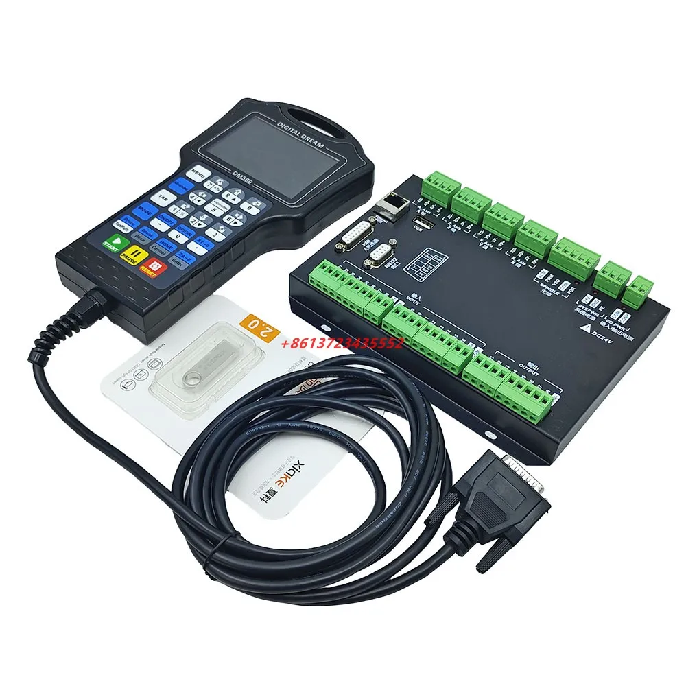 وحدة تحكم آلة النقش DM500S T3T4 غير متصلة باستخدام الحاسب الآلي نظام التحكم في الحركة باستخدام الحاسب الآلي 500 ميجا هرتز ذاكرة 1 جيجا تدعم رمز G القياسي