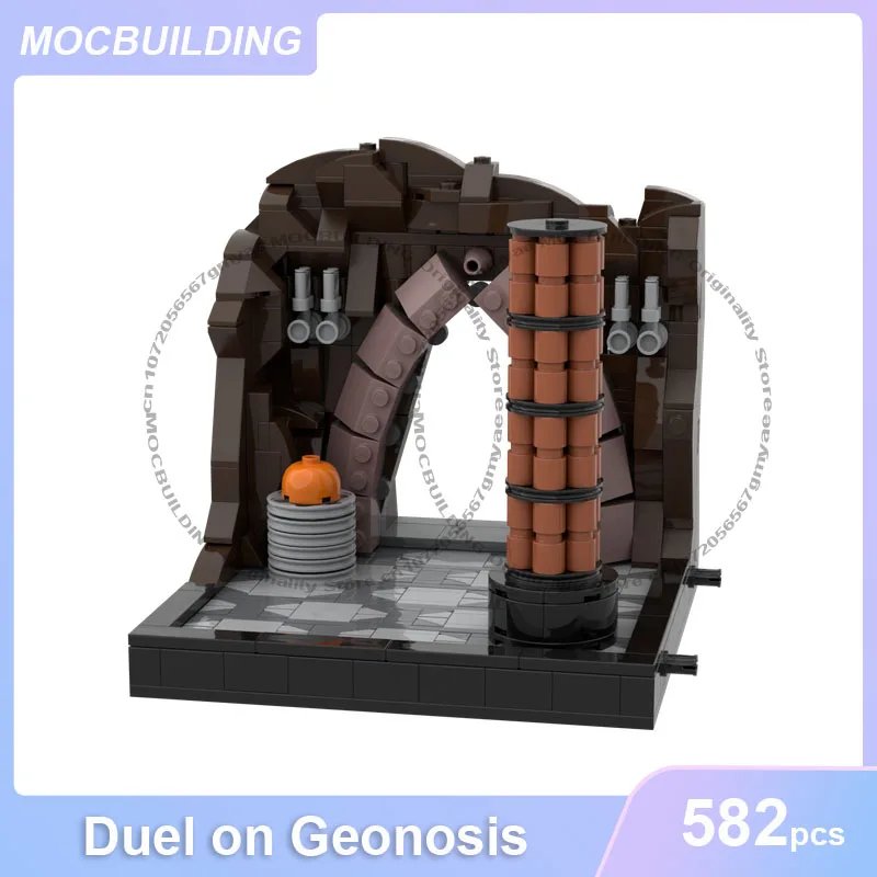 

Duel on Geonosis Model MOC Building Blocks DIY Assemble Bricks Space Educational Creative Collection Display Toys Gifts 582PCS