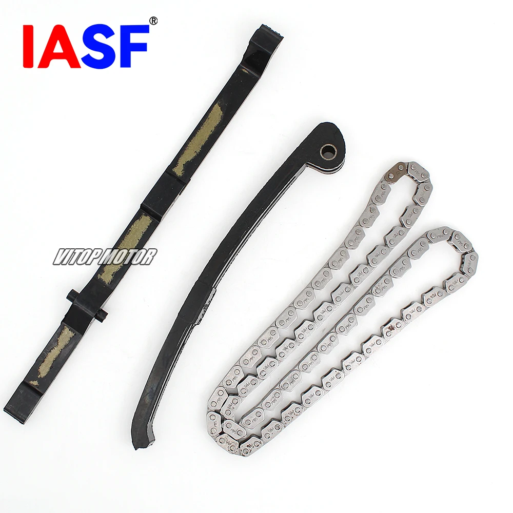 For Zongshen CB250 CB 250 ZS165FMM KAYO LONCIN LC166fmm 3*4 104L Links Timing Chain Tensioner Layer Guide Set