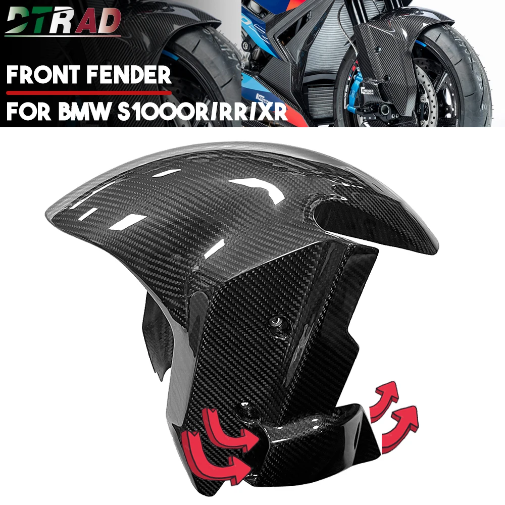 New For BMW S1000R S1000RR S1000XR F900R F900XR HP4 M1000R Accessories Carbon Fiber Front Fender Mudguard Motorcycle Accessories