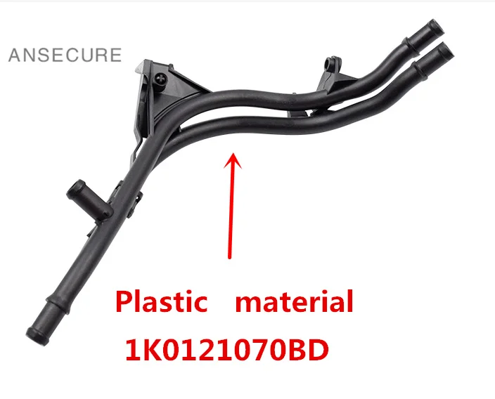 1.8 2.0 Engine Coolant Water Pipe Hose For Audi A3 Q3 TT VW Beetle Golf Jettta Passat CC Sharan Tiguan Skoda Seat 1K0121070BM/BD