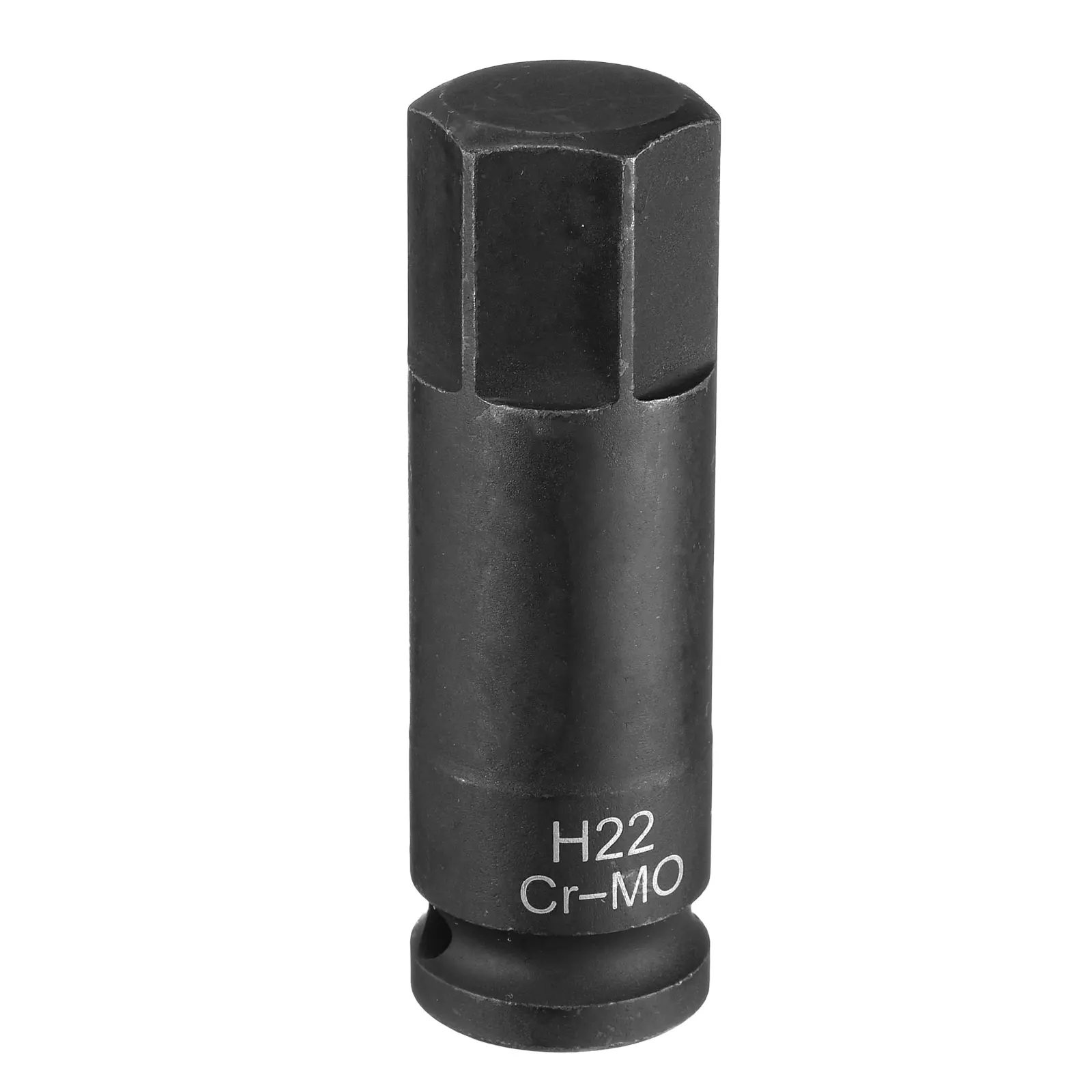 10mm-22mm Hex Impact Bit Socket H10-H22 Black Impact Drive Hex Bit Sockets Lengthen Hex Screwdriver Socket Adapter for Auto