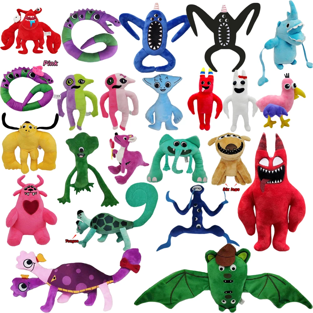 126 estilo jardín de Banban juguete de peluche capítulo 1 2 3 4 5 6 jardín de Banban muñeca Jumbo Josh abrazo marioneta Ban Ban 2 Bam pegatina regalo