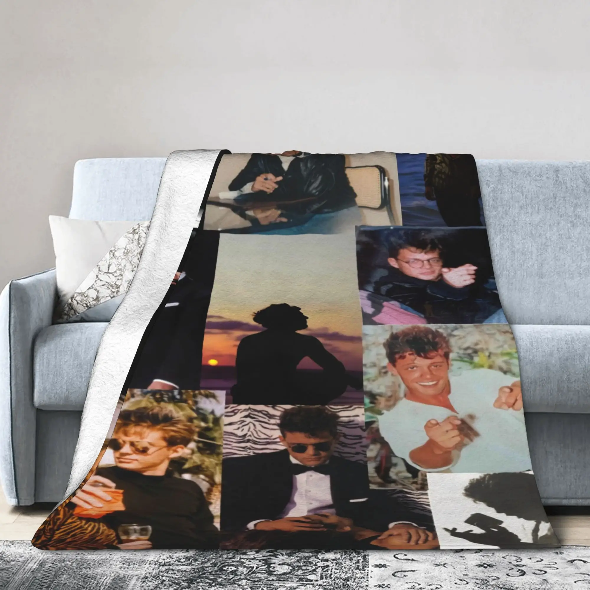 L-Luis Miguel Mexican Singer Print Blanket  Decorative Flannel Bedding Throws For Couch Chair Super Warm Quality Bedspread Gift