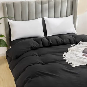 Nevresim takımı fırçalanmış katı ultramacia 1 parça, o rahat geceler için bireyin iki katı şarttır, dayanıklıdır ve hipoalerjeniktir yorgan, yatakta 11 büyük satış. - №8