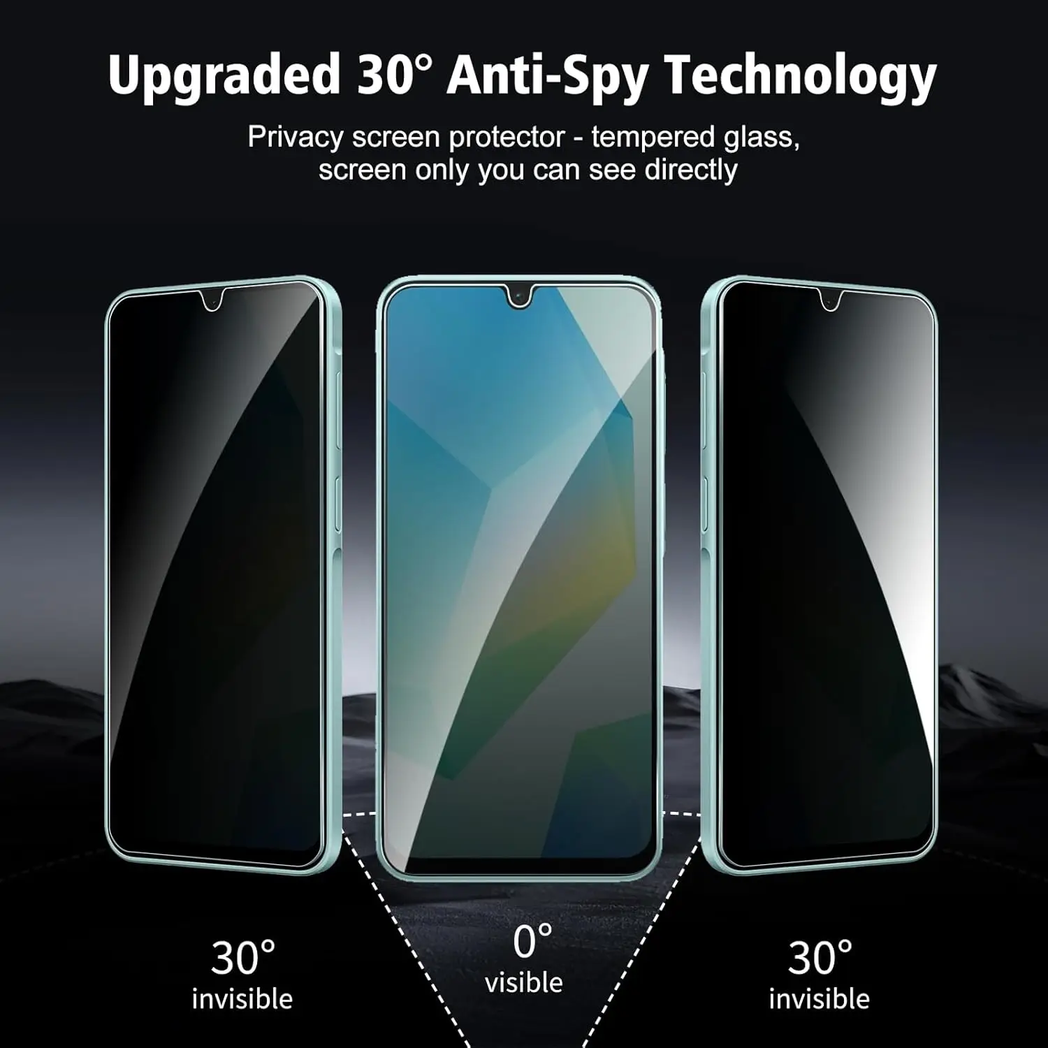 1/2/3/4Pcs For Oukitel C5 Anti Spy Tempered Glass Protector Privacy Screen 6.52