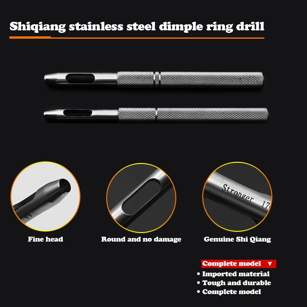 Dimple ring drill dimple positioning cosmetic plastic surgery tool skin tissue drill