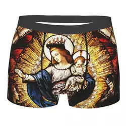 Jesus Christ Nativity The Virgin Mary Underpants Homme Panties Men's Underwear Ventilate Shorts Boxer Briefs