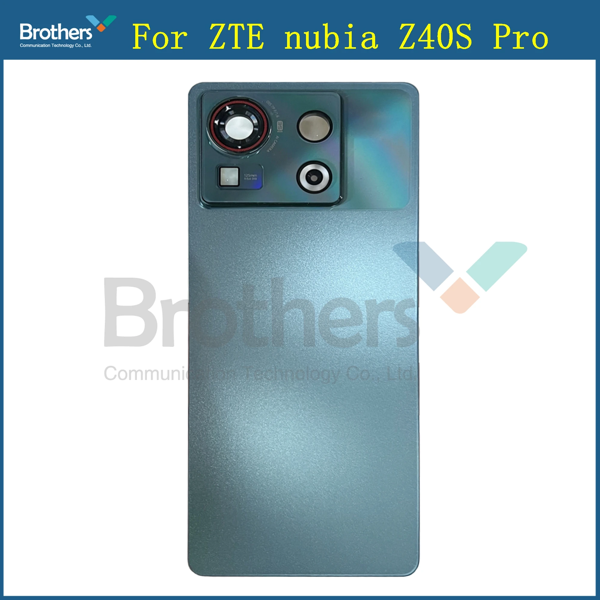 For ZTE nubia Z40S Pro Battery Housing Back Cover Back Case For ZTE nubia Z40S Pro NX702J Frame Middle Backcover Battery Door