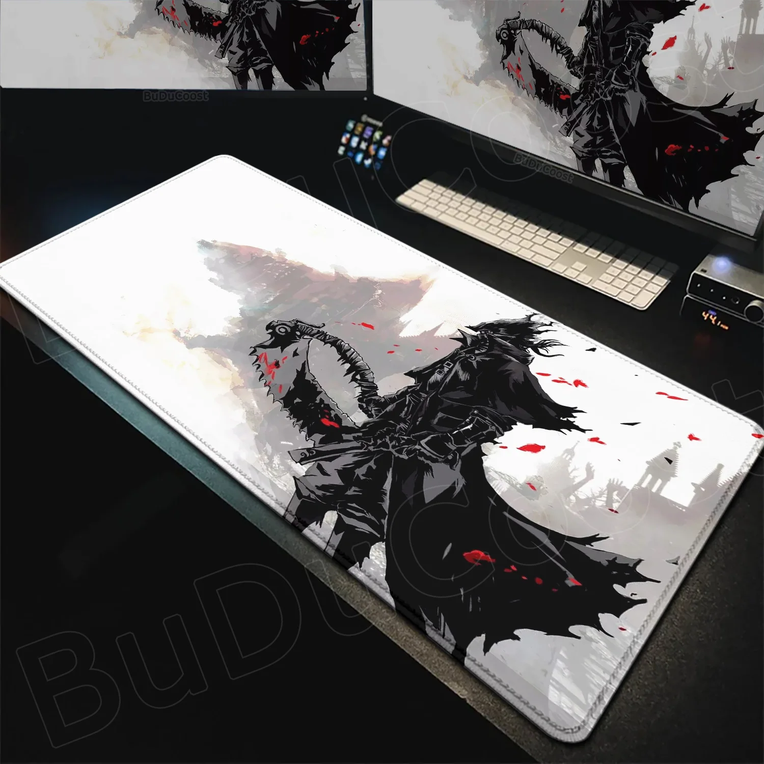 

Japanese Samurai Mouse Pad Large Game Accessories Mouse Pads Rubber 400x900 Speed Game Desk Pad Office Pad Keyboard Mause Carpet