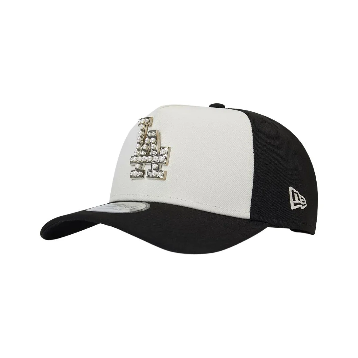 new-era-x-mlb-polyester-baseball-caps-unisex-black-white