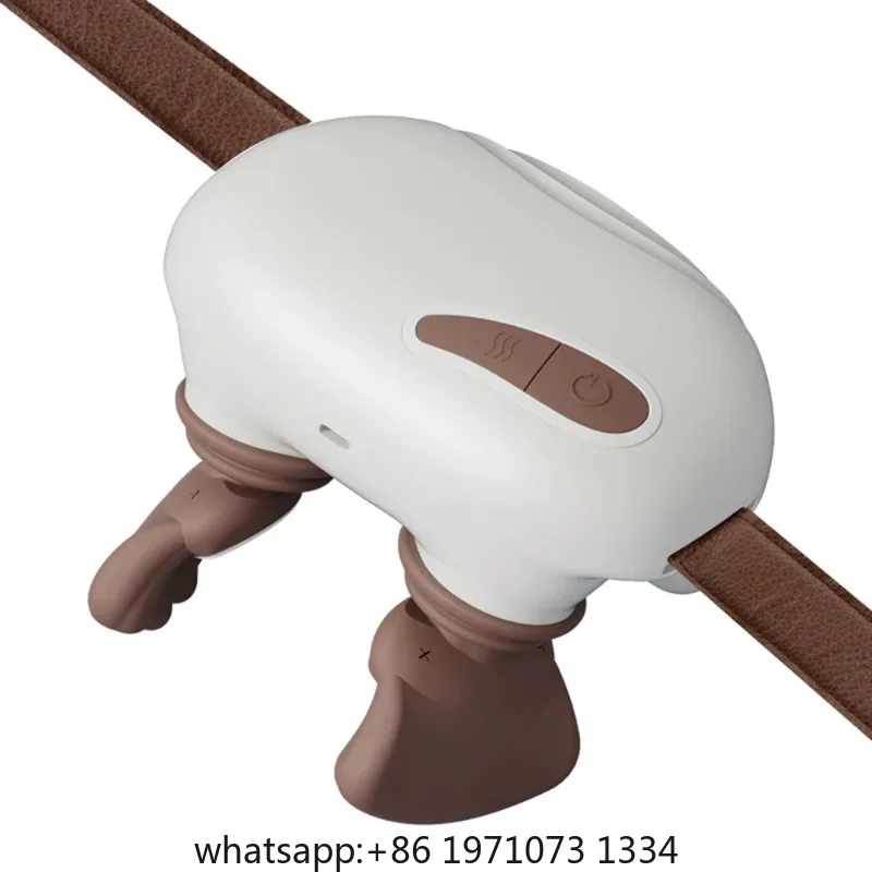 Neck Shoulder Massager Electric Kneading Heated Back Massagers Muscles Massage Pillow  Waist Leg Body