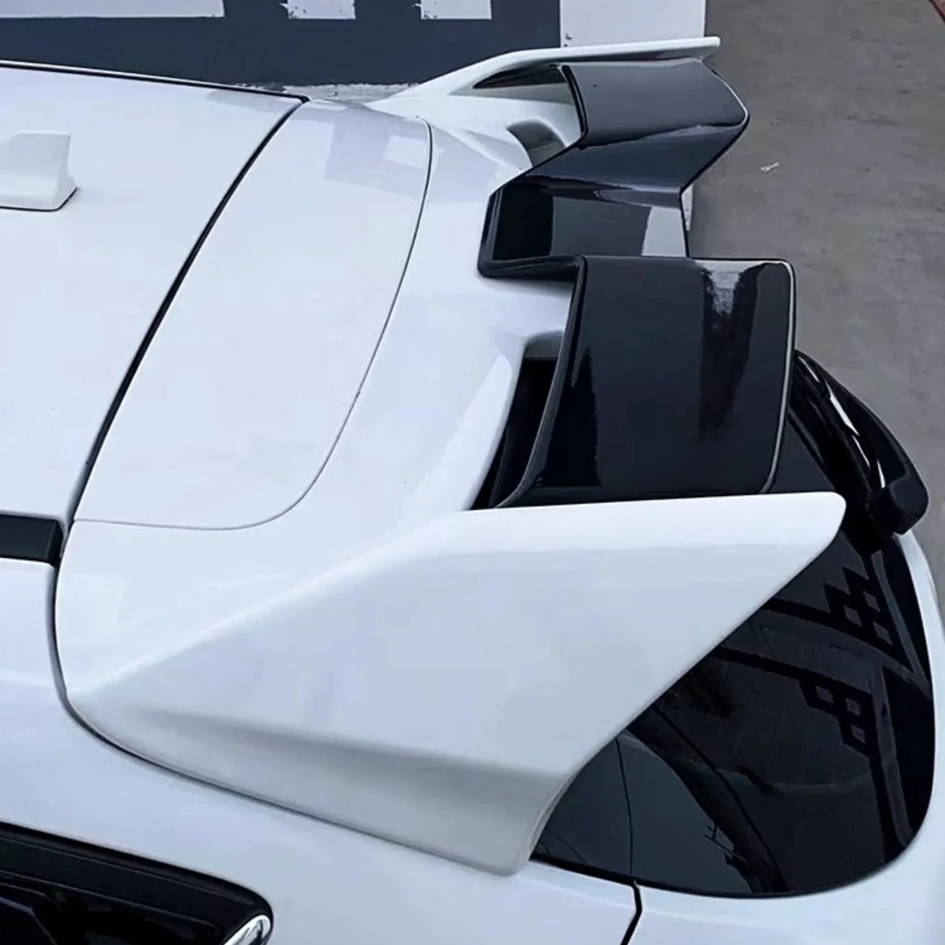 Rear Spoiler Body Kit For Ford Focus 2012-2015 2017-2018, RS ST Sport Style Top Wing Car Accessories