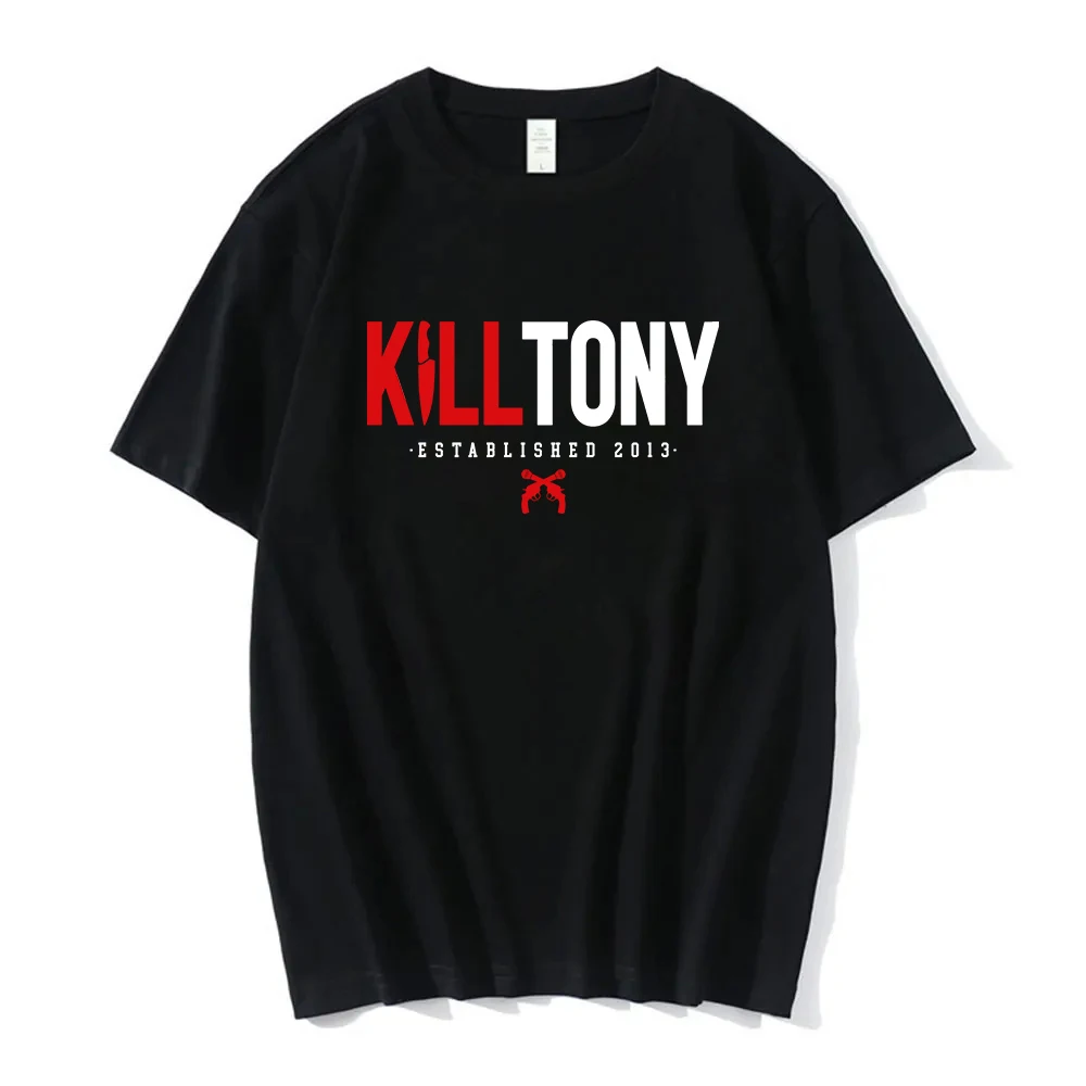 

Забавная футболка Kill Tony Merch с круглым вырезом и коротким рукавом хлопковая Футболка для женщин и мужчин Уличная одежда Топы модная одежда