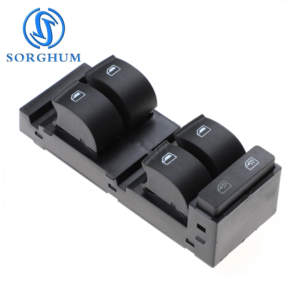 Sorghum 4B0959851 4B0959851B Electric Master Power Window Control Switch Button For Audi A3 A6 C5 RS6 S6 Allroad 1998-2004