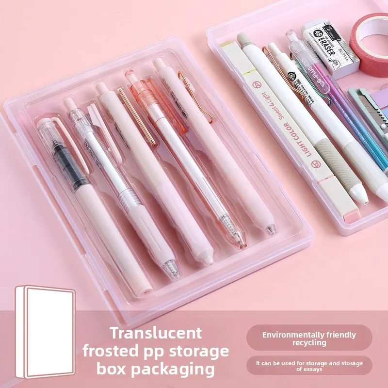 قلم جل سريع الجفاف قابل للسحب، قلم دراسة حبر محايد للكتابة بسلاسة، قبضة مريحة، مستلزمات مدرسية مكتبية، جودة عالية قابلة لإعادة الملء