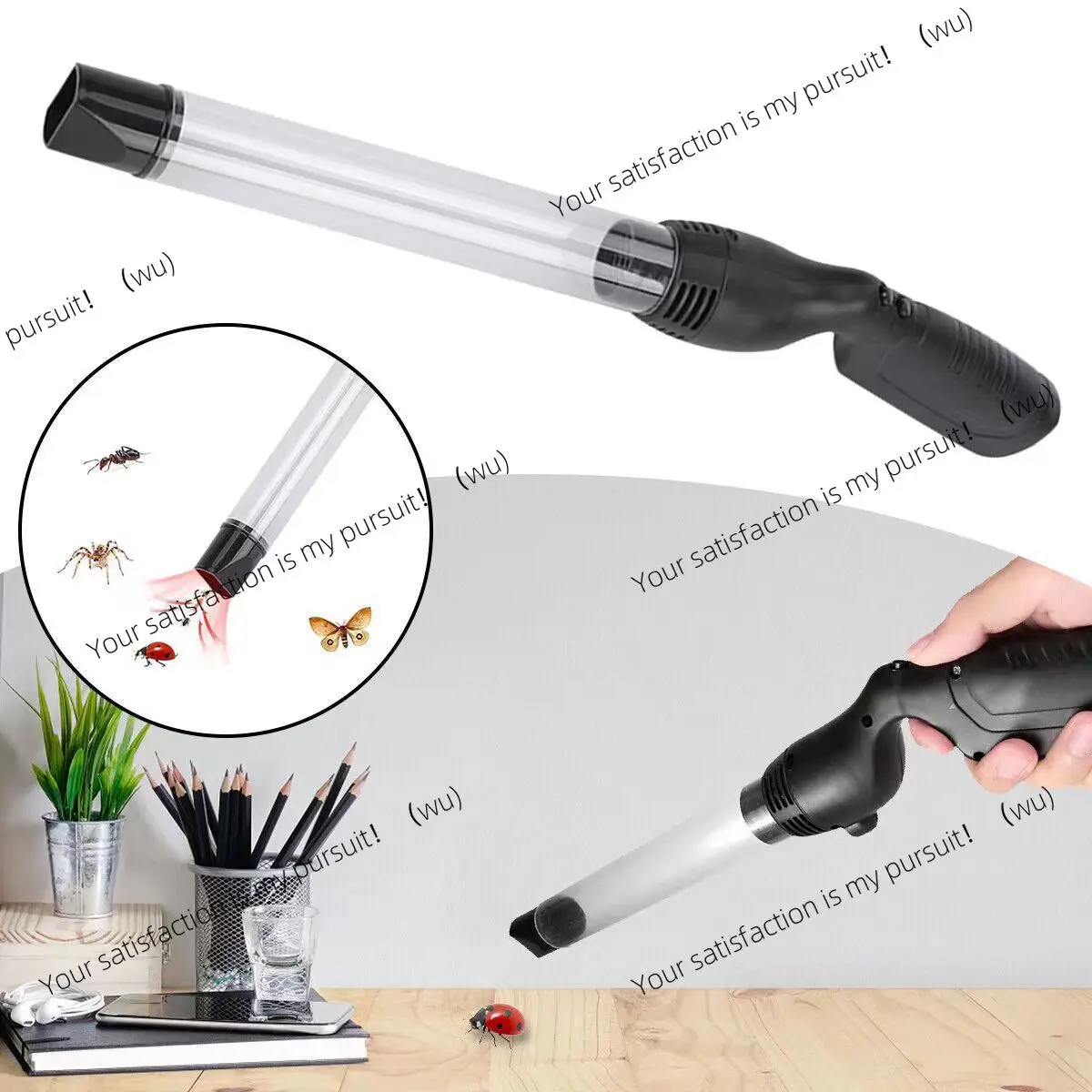 

Присоска Ручная ловушка для насекомых Пылесос Бытовая ловушка для борьбы с насекомыми