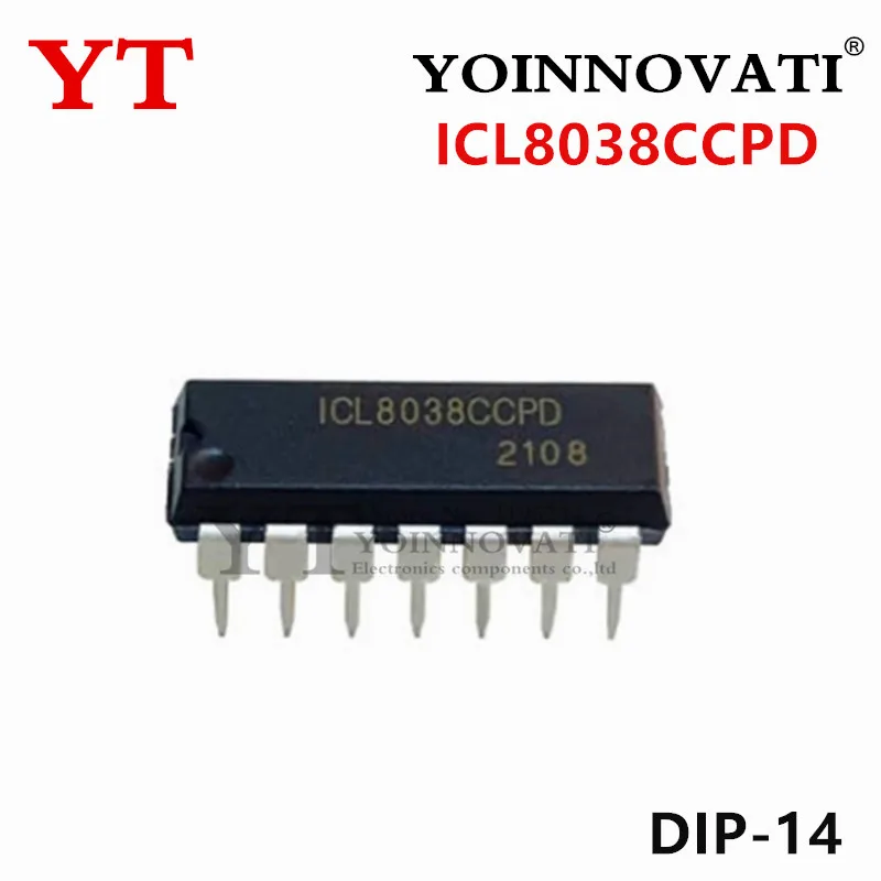 10PCS-100Pcs New ICL8038CCPD ICL8038 Waveform Generator Precision Function Signal Chip IC Direct Insert  IC Chip DIP-14
