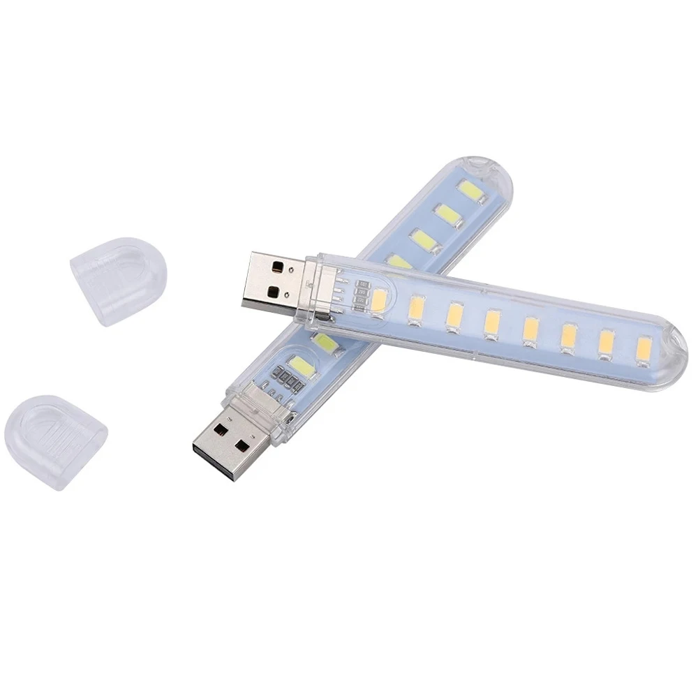 Laptop Portable Warm White 5V Power Mini USB light 3LEDs Book Light USB LED Lights USB Night light Reading Book Lamp
