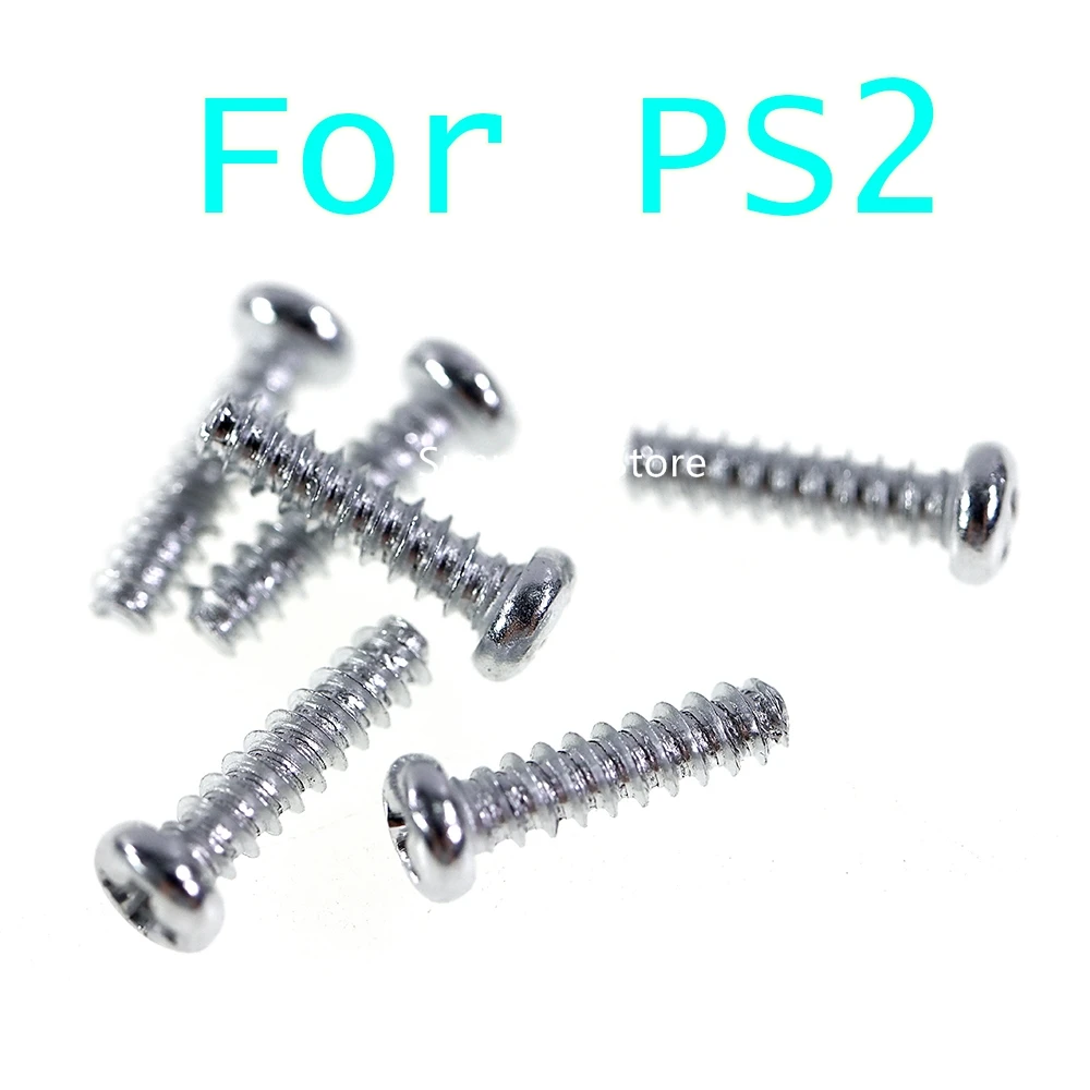 600pcs=100sets Full set screws Replacement Set For PS2 70000 7w 90000 9w console shell case