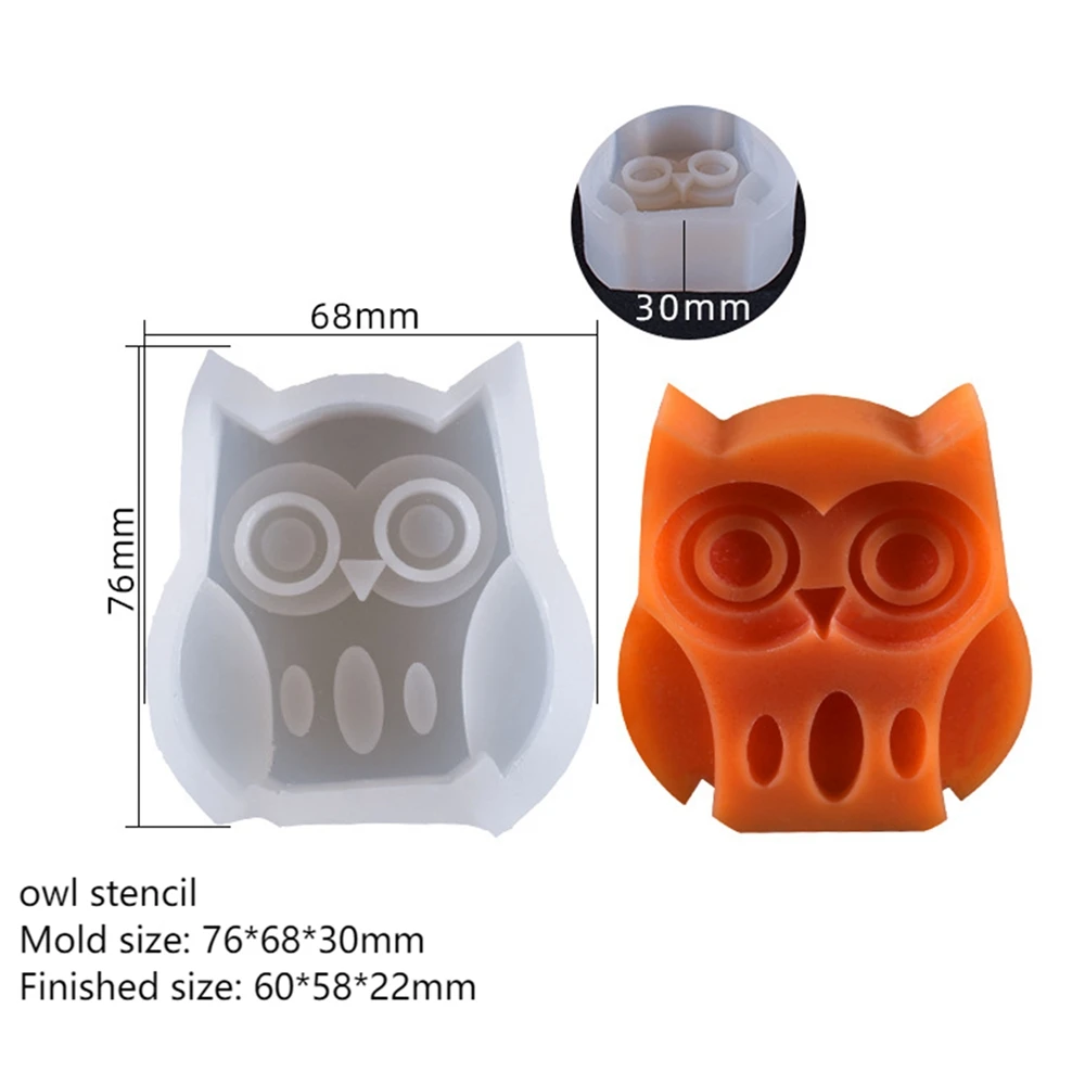 ABJS Animal Silicone Mold, DIY Silicone Candle Mold, 3D Mold (Giraffe)