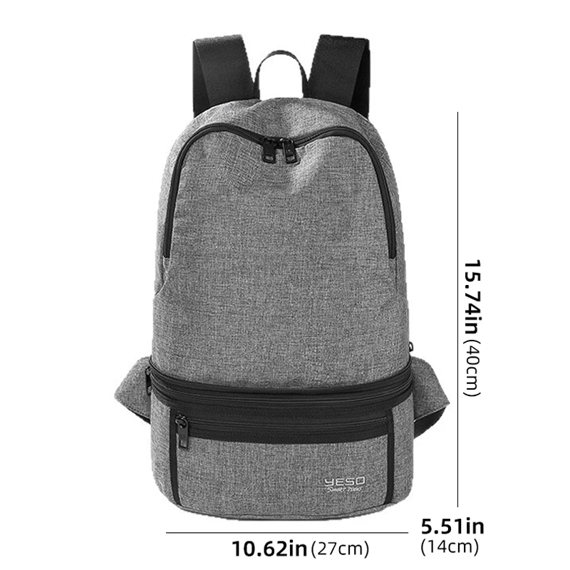 アウトドア折りたたみバックパックビジネストラベルライディングウエストパック大型キャンプハイキングショルダーバッグランドセル新学期ラップトップバッグ