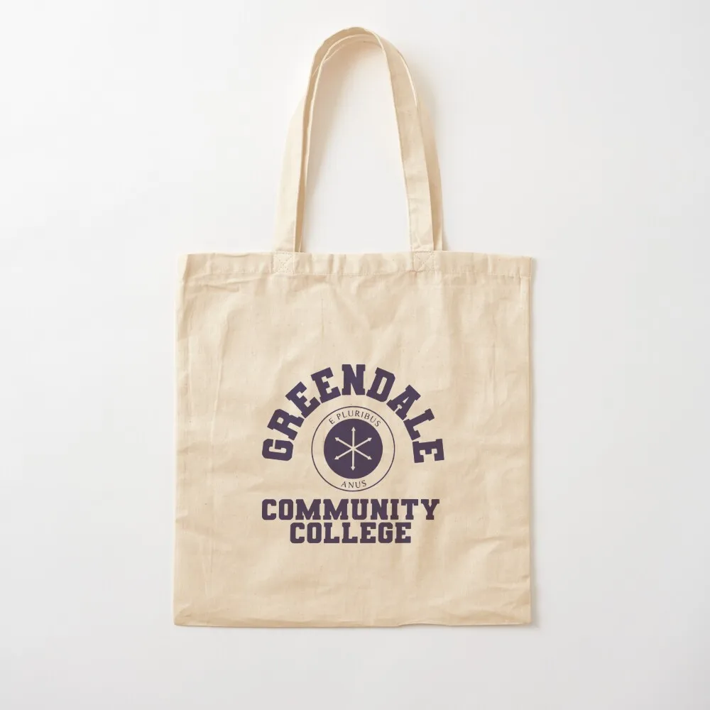 greendale community collage Tote Bag large tote bag Portable shopping bag tote screen Women's handbag