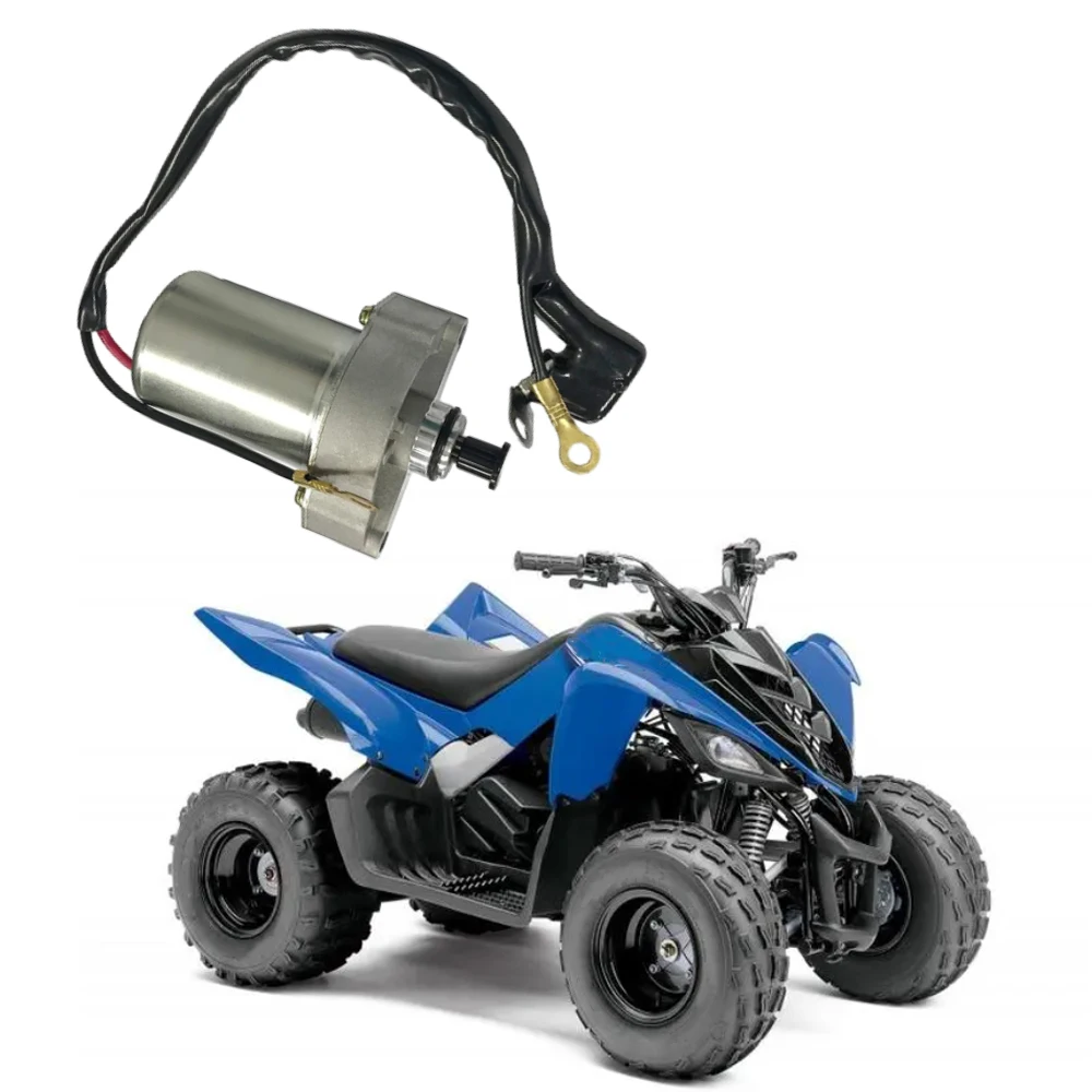 

for Yamaha Raptor 90 2006-2023 Grizzly 90 2019 2020 2021 2022 2023 Starter Motor 9 Teeth 43D-H1800-00-00 99999-04128-00
