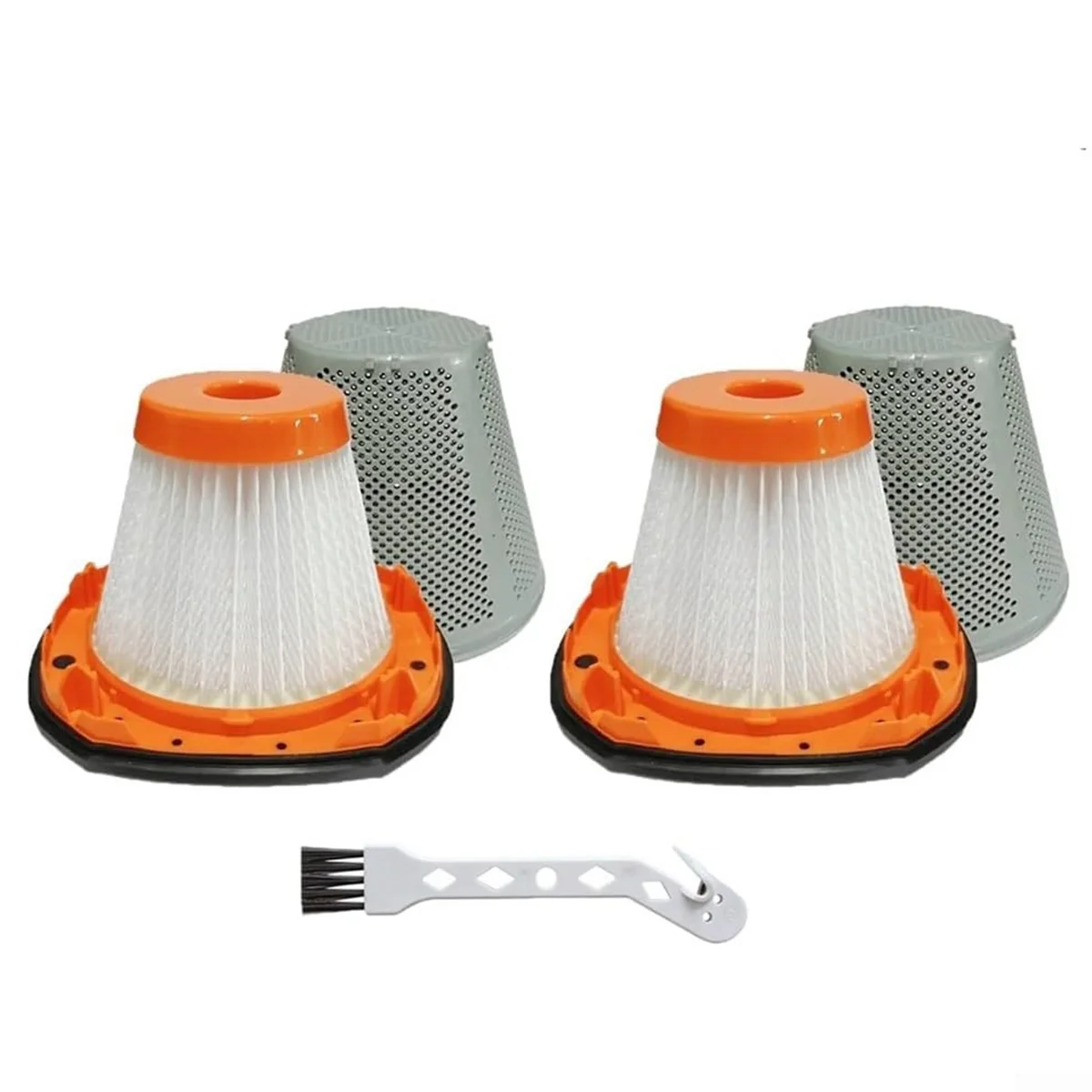 Pengganti Filter Populer untuk Model Vakum Genggam BLACK+DECKER 20V MAX POWERCONNECT BCHV001C1(2 PACK)