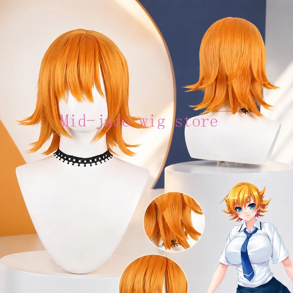 Sakura Styled Cosplay Wig Anime Action Character Hair Design Soft Fiber for Halloween Costume Styling