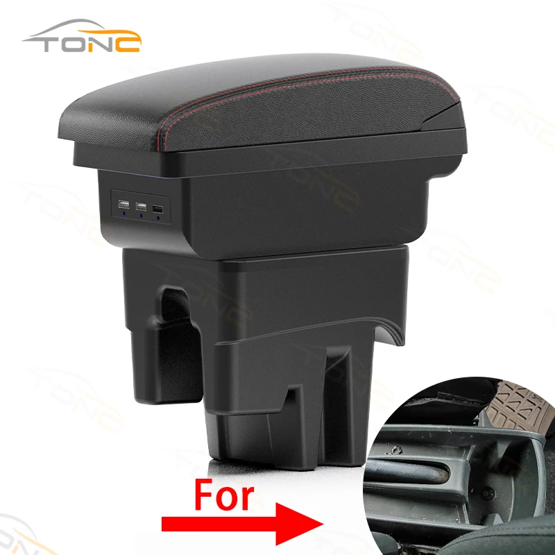 For TOYOTA Avanza Armrest box For TOYOTA AVANZA Car center console storage box Interior Special Armrest Box with cup holder