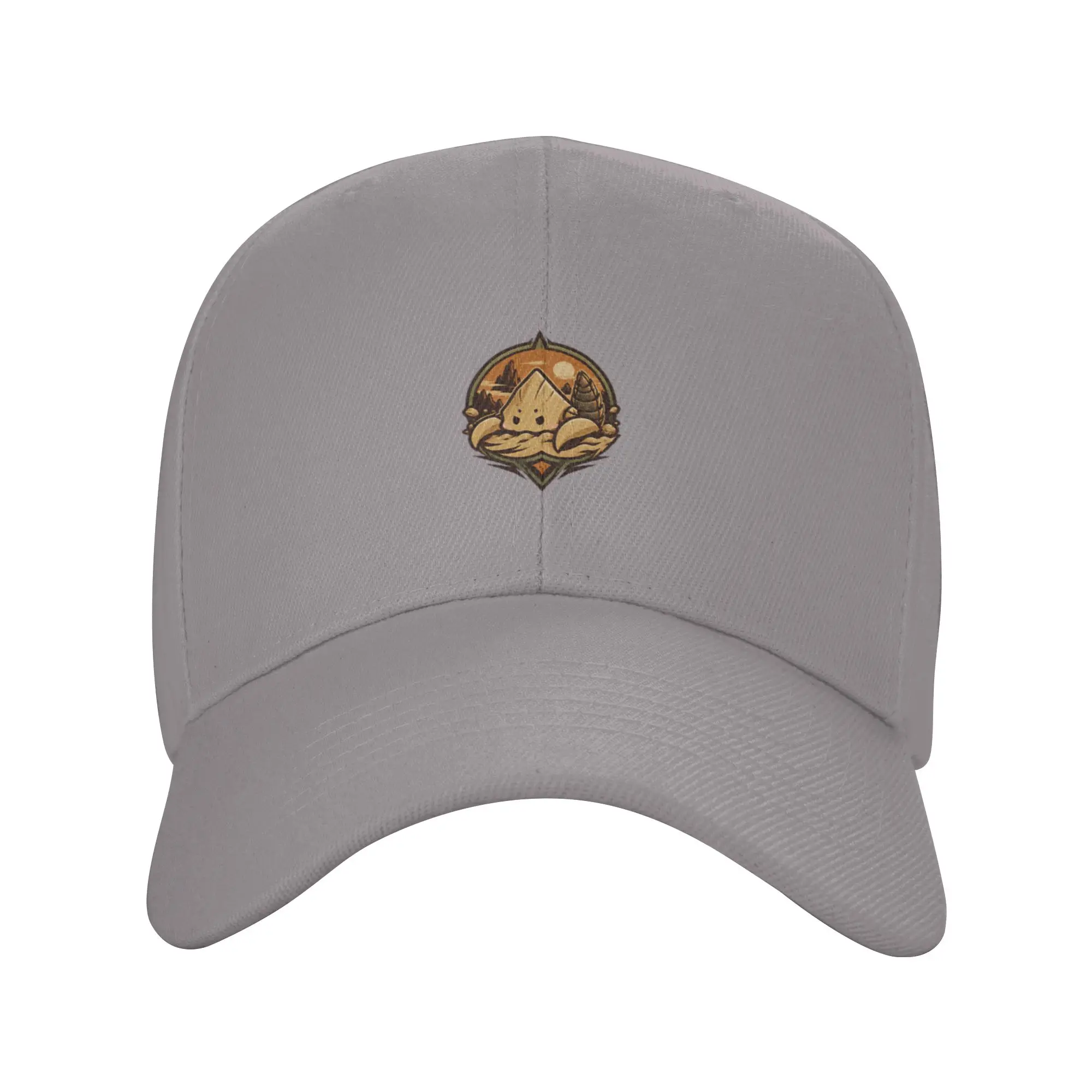 Hot Sale Tiny Sandking Off-Road Vehicle Illustration Design Baseball Cap  Washable Men's Caps  Amusement Park Men's Caps