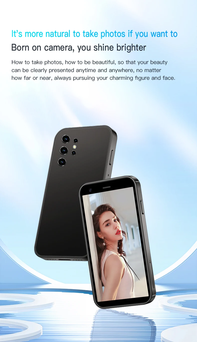 Mini24 3.0-inch Android Mini Smartphone 3GB RAM 32GB ROM Dual SIM Dual Standby 3G Mobile Phone Google Play Store