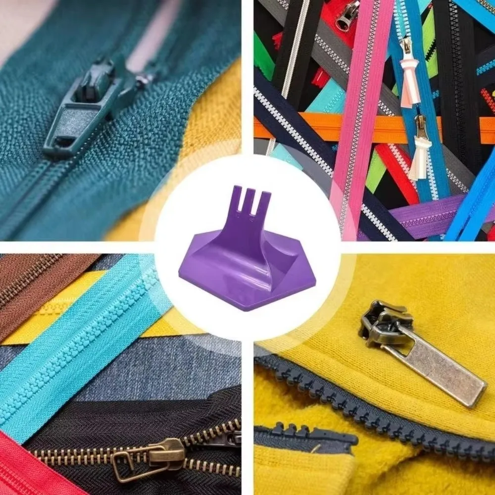 

Пластиковый квилтер, удобный приспособление для застежки-молнии, швейные принадлежности, инструмент для застежки-молнии, инструмент для застежек-молний, сделай сам