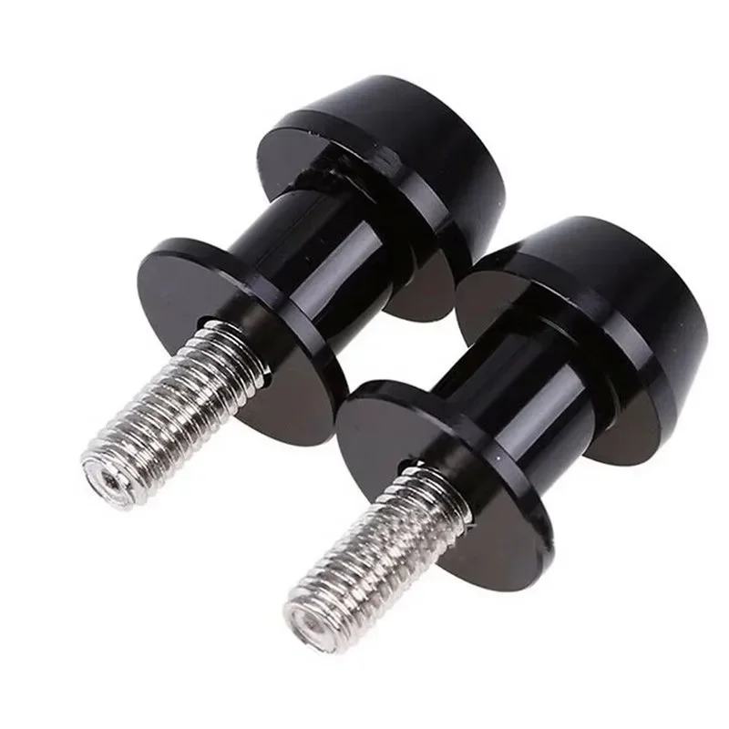2pcs Aluminum Alloy Motorcycle Stand Swingarm Spools Slider Stand Screw for Motorcycle Maintenance Stand Motorcycle Accessories
