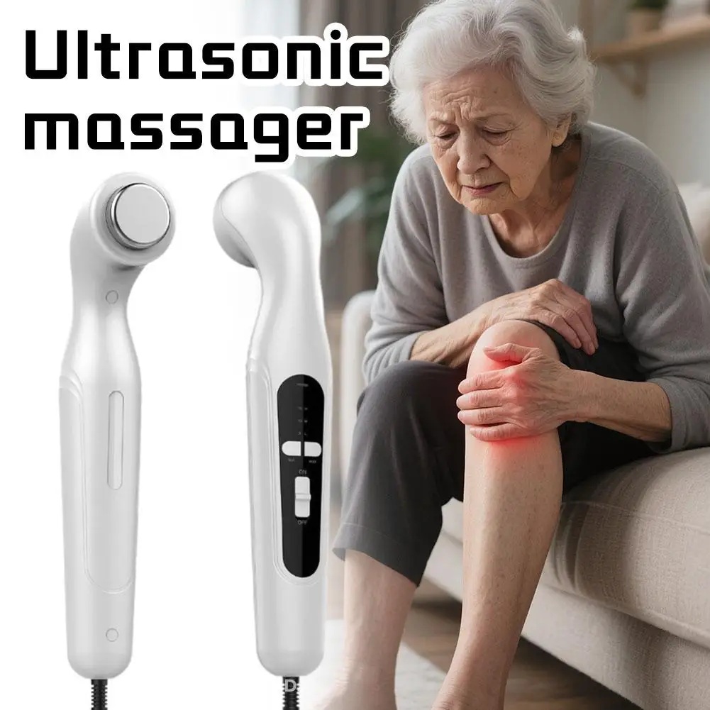 

Ручной электрический ультразвуковой массажер, бытовой косметический инструмент, герцовый массажер для шейного отдела поясницы, всего тела, суставов, мышц