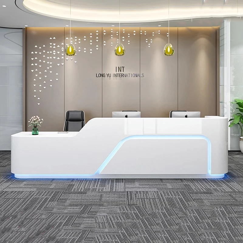 

Decoration Reception Desks Display Checkout Counter Reception Desks Beauty Salon Mostrador Negocio Commercial Furniture