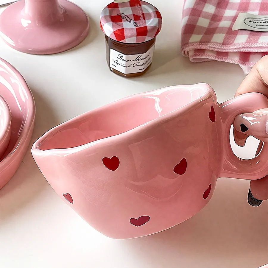 

Ceramic cup Coffee cup Water cup Mug Tea cup Cup Dedicated Japanese style Ceramic Floral pattern Couple For home Milk