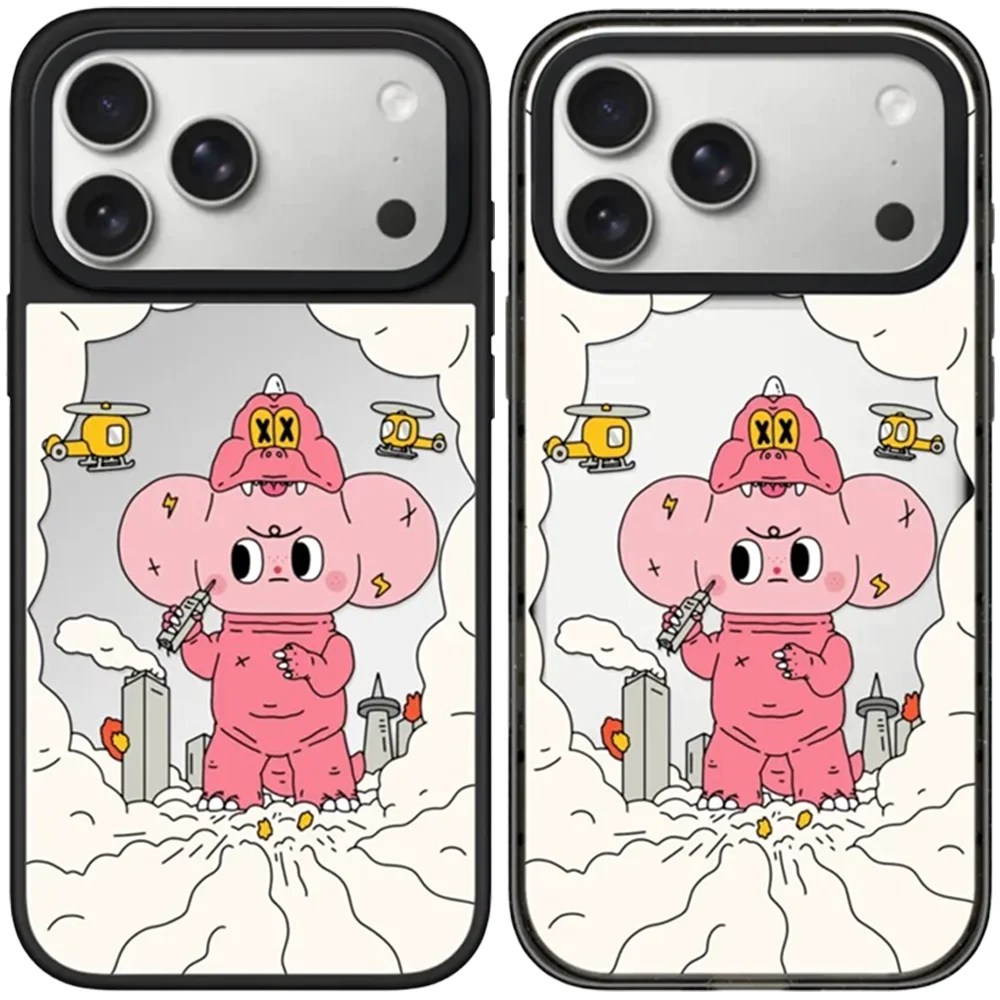6070343 Acrylic / Mirror Magnetic Case: Compatible with IPhone 17 16 15 14 13 12 Pro Max 17 Air