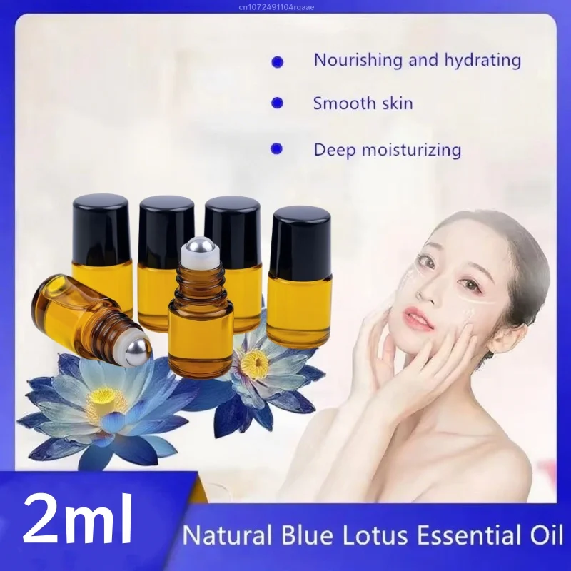 Natural Blue Lotus Essential Oil Organic Skin Care Relax Pressure Deep Sleep Purifying Meditation Home Perfume Making