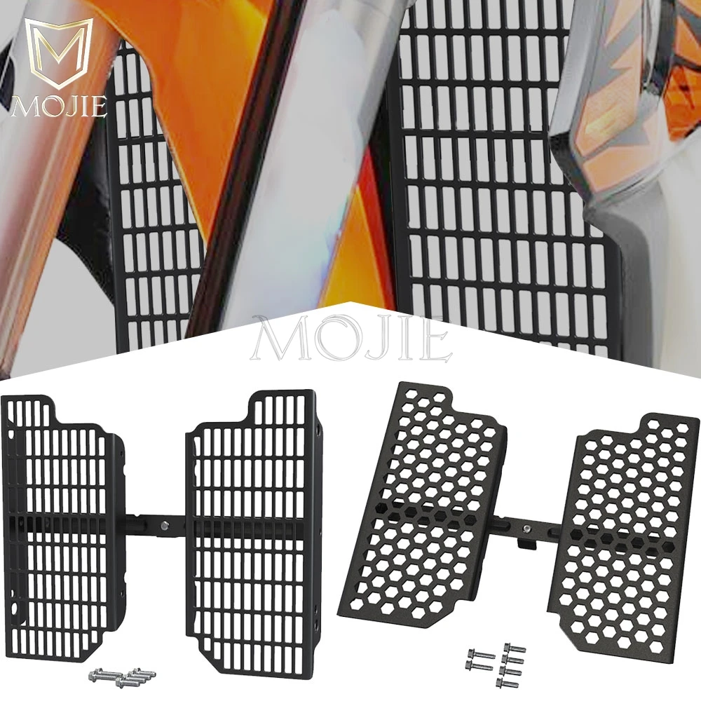 

Motorbike Aluminum Radiator Guard Grill Cover Protector For 250MXC 2001-2002 250SX 2004-2007 250EXC 2001 2002 2003 2004 2005